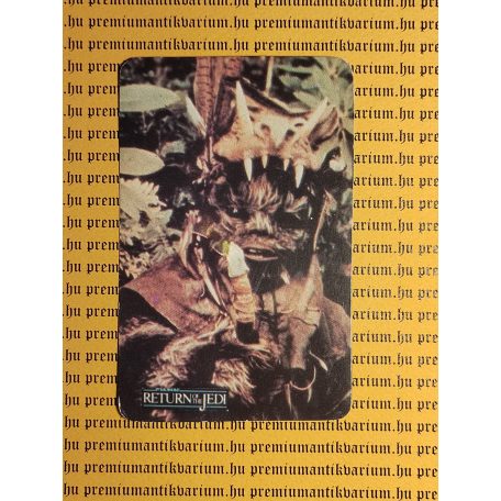 Star Wars trafikos kártyanaptár 1985