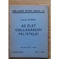Kulin György: Az élet csillagászati feltételei 