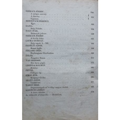 Losonczi Phőnix. Történeti és szépirodalmi emlékkönyv. Az 1849-diki háborúban földúlt és elpusztított Losoncz város némi fölsegélésére. Kiadja és szerkeszti Vahot Imre. II. kötet.