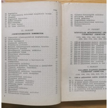 Oktatókönyv villamos járművezetők részére