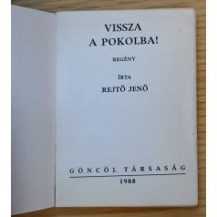 Rejtő Jenő: Vissza a pokolba