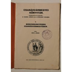   Árva János: Boszorkányperek Csanádvármegyében (Csanádvármegyei Könyvtár 8.)