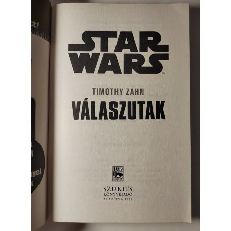 Timothy Zahn Star Wars Válaszutak