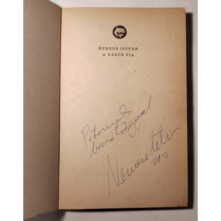 Nemere István: A várúr fia (Dedikált!)