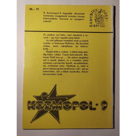 Nemere István: A ​marsi tó titka (Kozmopol-9 90/5) (Dedikált!)