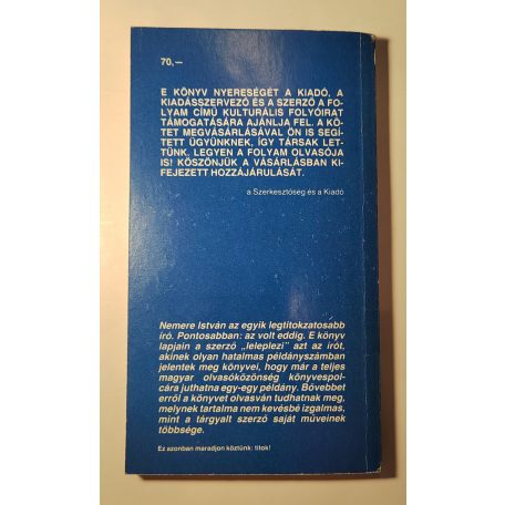 Saági András Miklós: Az „agykápráztató” Nemere István (Aláírt!)