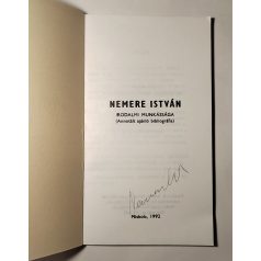   Cs. Bezerédy Ágnes - Csiszár Jolán (szerk.): Nemere István irodalmi munkássága (Aláírt!)