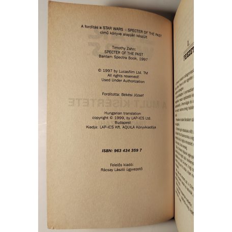 Timothy Zahn : A múlt kísértete