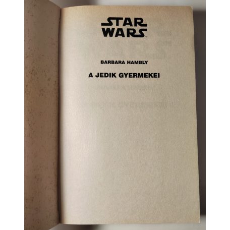 Barbara Hambly Star Wars: A jedik gyermekei