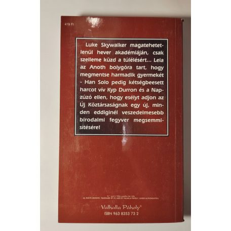 Kevin J. Anderson Star Wars Az erő bajnokai - Jedi Akadémia-trilógia 3. kötete