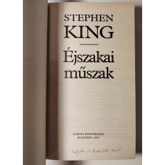 Stephen King: Éjszakai műszak (Első kiadás!)