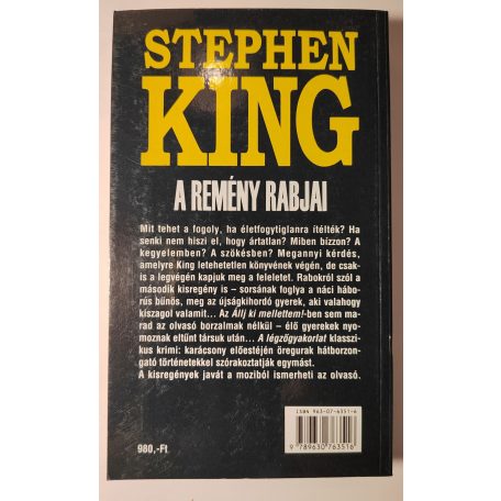 Stephen King: A remény rabjai 