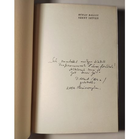 Hóman Bálint: Szent István (Első kiadás)