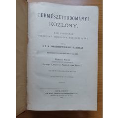   Csopey-Paszlavszky-Wartha: Természettudományi közlöny 1901. (33/3. kötet)