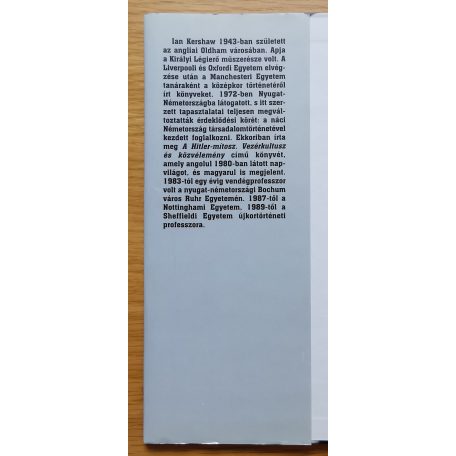 Ian Kershaw: Hitler I-II. (Hybris, Nemezis)