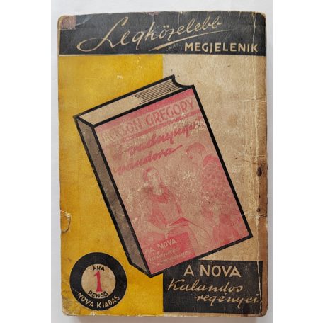 Baxter, George Owen: Törvényen kívül (Nova Kalandos regényei 8.)