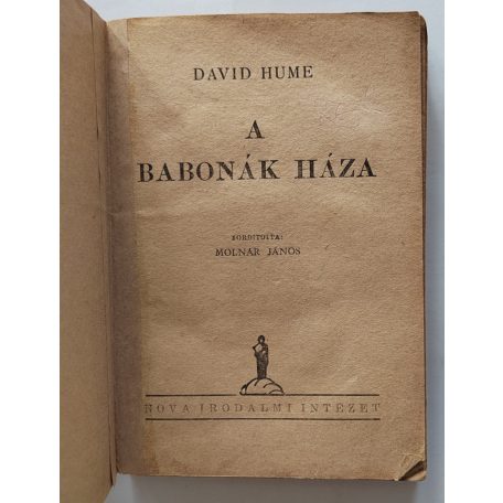 Hume, David: A babonák háza (Nova Kalandos regényei 175.)