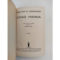Walter D. Edmonds: Chad Hanna II. kötet