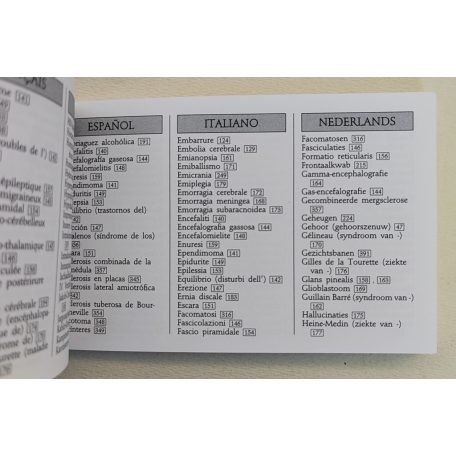 Neurology Lexicon A-Z / 1-400 (hatnyelvű szótár)