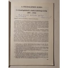   Blazovich László: A honfoglalástól a török hódoltság koráig (895-1552) (Dedikált)