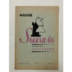 Magyar Sakkvilág XXXIV. évf. 9. sz. - 1949. szeptember