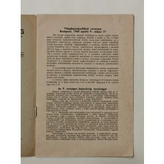 Magyar Sakkvilág XXXV. évf. 4. sz. - 1950. április
