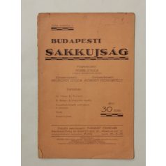 Budapesti Sakkujság I. évf. 2. sz. - 1934. március 1.