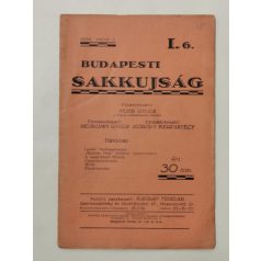 Budapesti Sakkujság I. évf. 6. sz. - 1934. május 1.