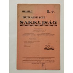 Budapesti Sakkujság I. évf. 7. sz. - 1934. május 15.