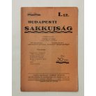Budapesti Sakkujság I. évf. 12. sz. - 1934. augusztus 1.