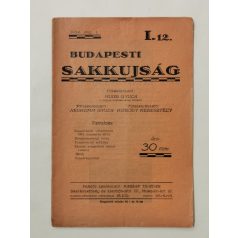 Budapesti Sakkujság I. évf. 12. sz. - 1934. augusztus 1.