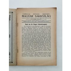   A Nemzetközi Sakkszövetség (F. I. D. E.) hágai versenyei 1928