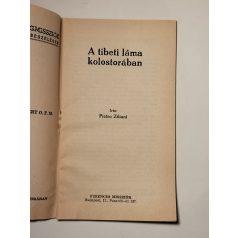   Pietro Ziliani: A tibeti láma kolostorában (Ferences Világmissziók 50.)