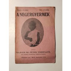 A Négergyermek 10. évf. 2. sz. - 1922. november