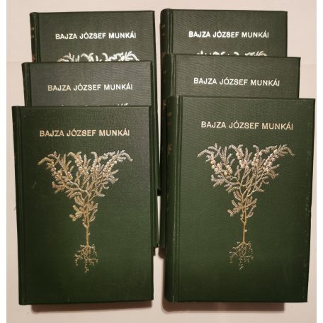 Bajza József összegyűjtött munkái (1-6. kötet, teljes!)