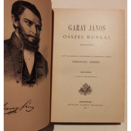 Garay János  összes munkái (1-5. kötet, teljes!) 