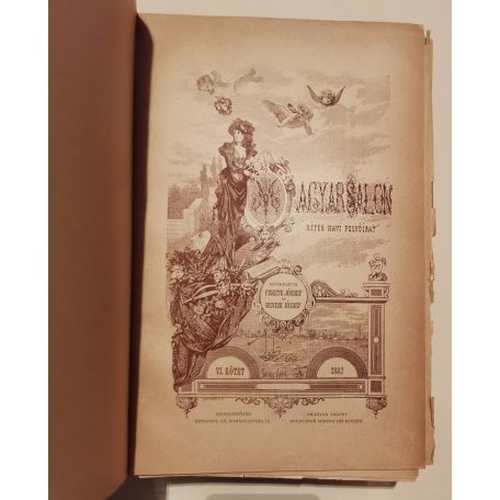 Fekete József és Hevesi József (szerk.): Magyar Salon képes havi folyóirat IV. évfolyam (1887) - VI. kötet