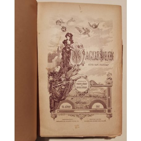 Fekete József és Hevesi József (szerk.): Magyar Salon képes havi folyóirat IV. évfolyam (1887) - VII. kötet
