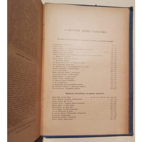 Fekete József és Hevesi József (szerk.): Magyar Salon képes havi folyóirat IV. évfolyam (1887) - VII. kötet