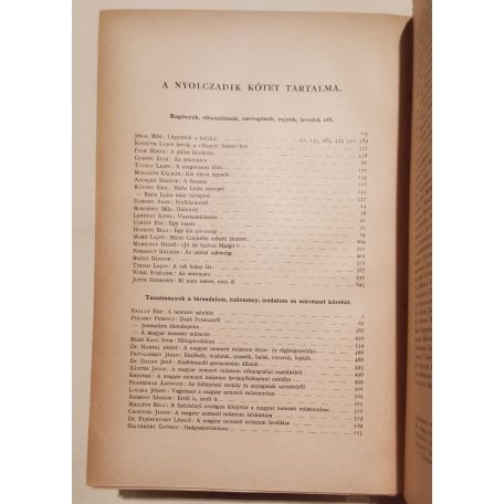 Fekete József és Hevesi József (szerk.): Magyar Salon képes havi folyóirat V. évfolyam (1888) - VIII. kötet