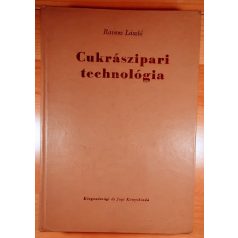 Ravasz László: Cukrászipari technológia