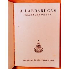 A labdarúgás szabálykönyve 1952.
