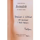 Rab Zsuzsa: Ivótülök (100 grúz vers) (Dedikált!)