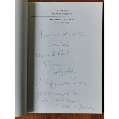 Dr. Váradi István éremgyűjteménye (Dedikált)
