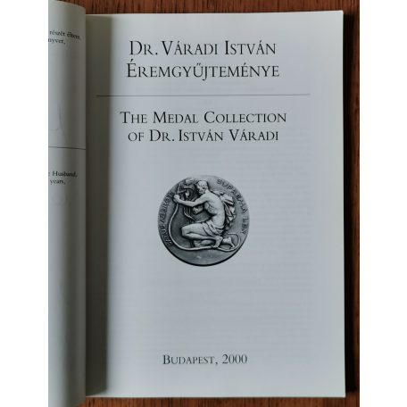 Dr. Váradi István éremgyűjteménye (Dedikált)