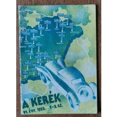 A kerék VI. évf. 1-3. sz. 1933