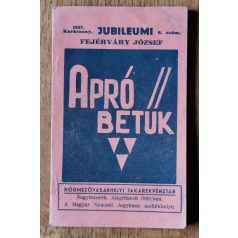 Fejérváry József: Apró betűk 1937. Karácsony 