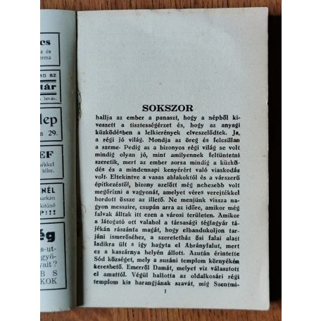 Fejérváry József: Apró betűk 1940. aug.