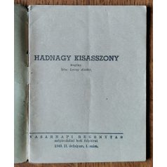 Lovag Aladár: Hadnagykisasszony 