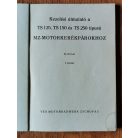 Kezelési útmutató a TS 125, TS 150 és TS 250 típusú MZ-motorkerékpárokhoz